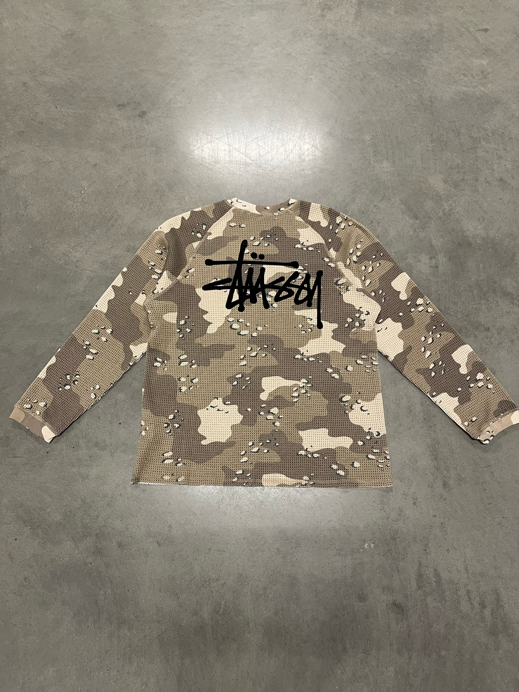 Stussy Desert Camo Thermal Longsleeve