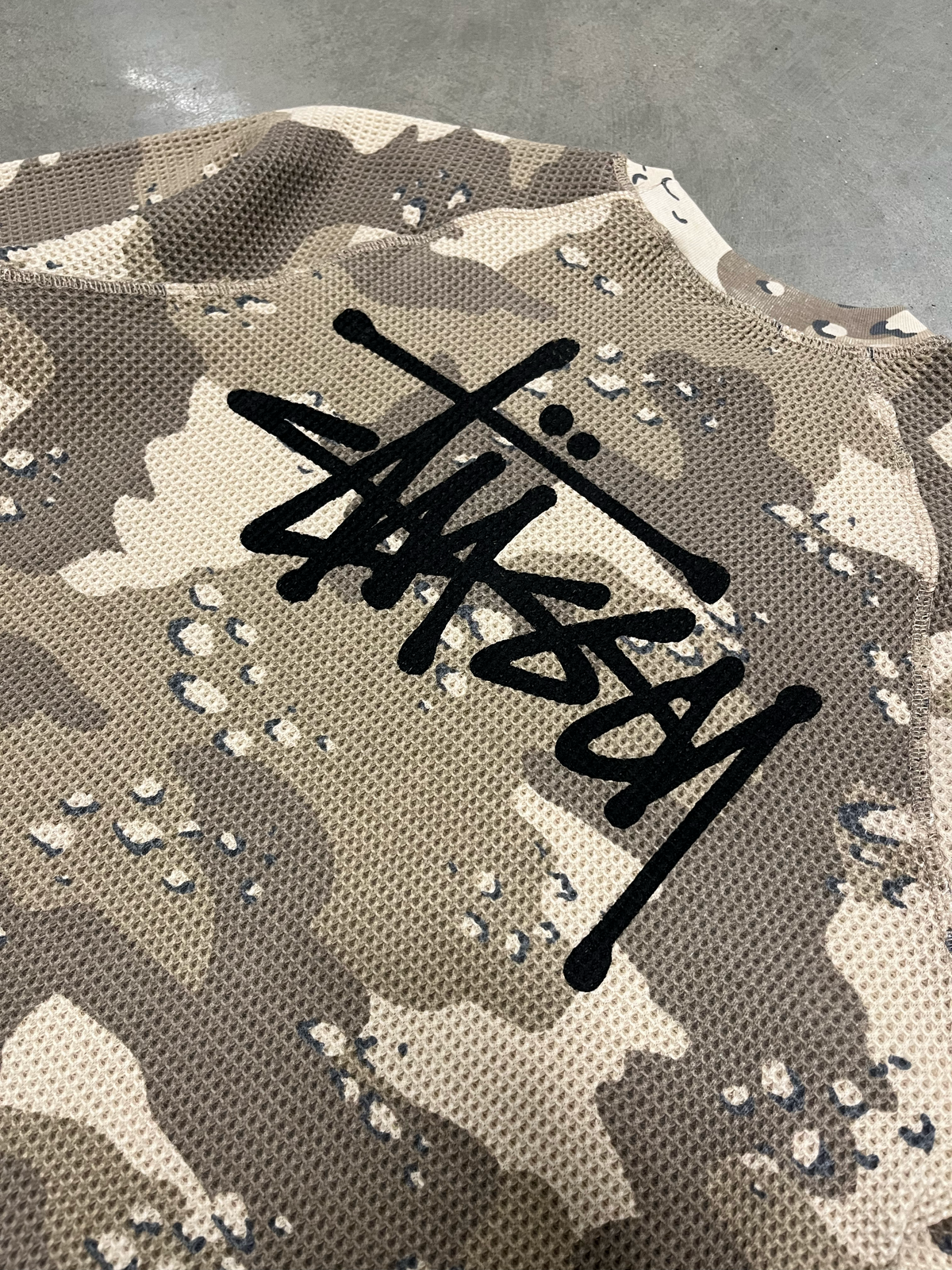 Stussy Desert Camo Thermal Longsleeve