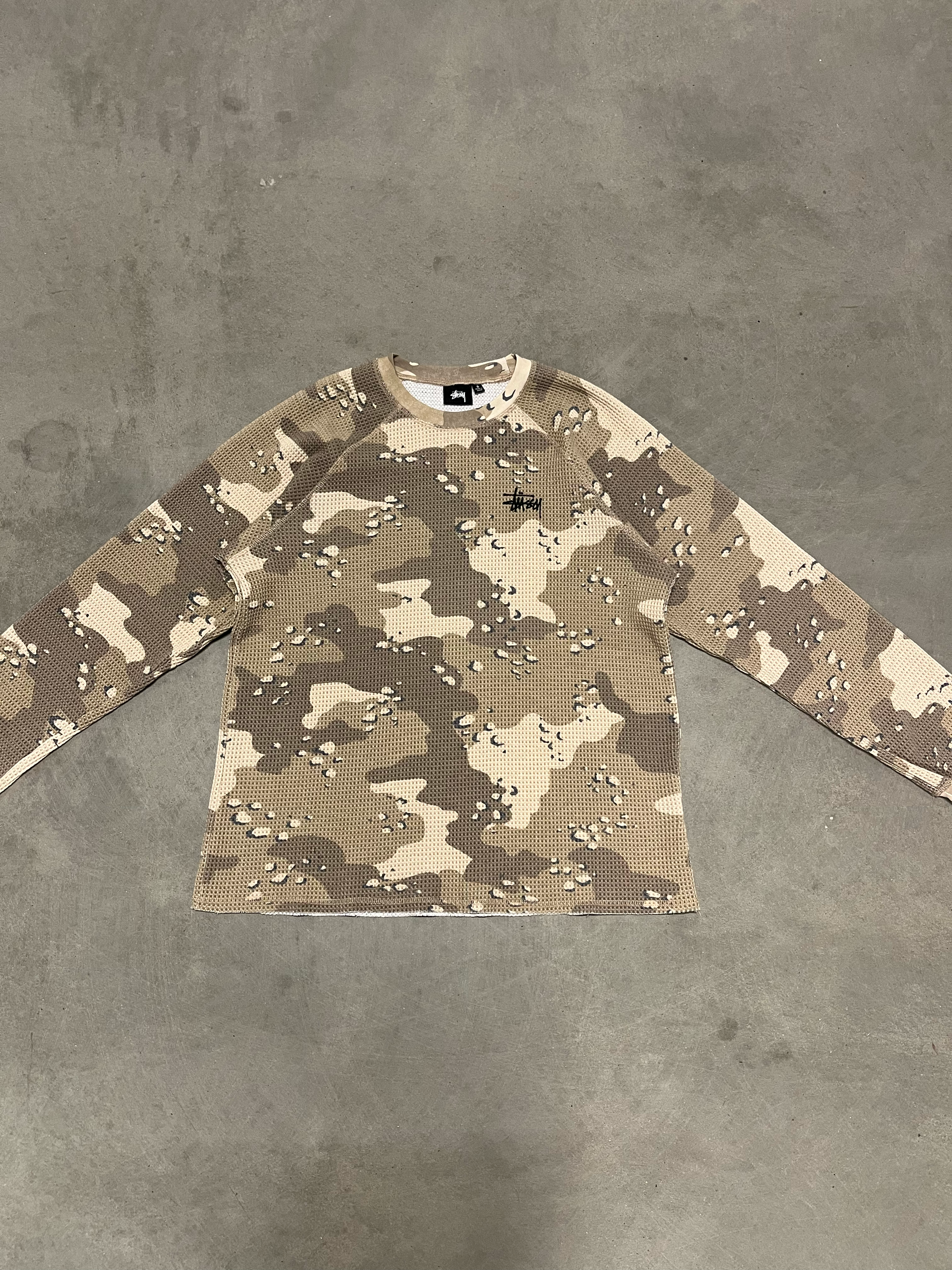 Stussy Desert Camo Thermal Longsleeve