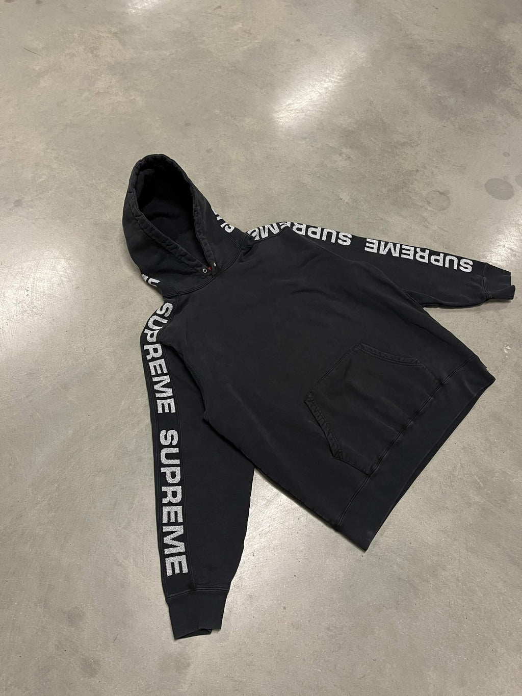 Supreme Metallic Rib Hoodie
