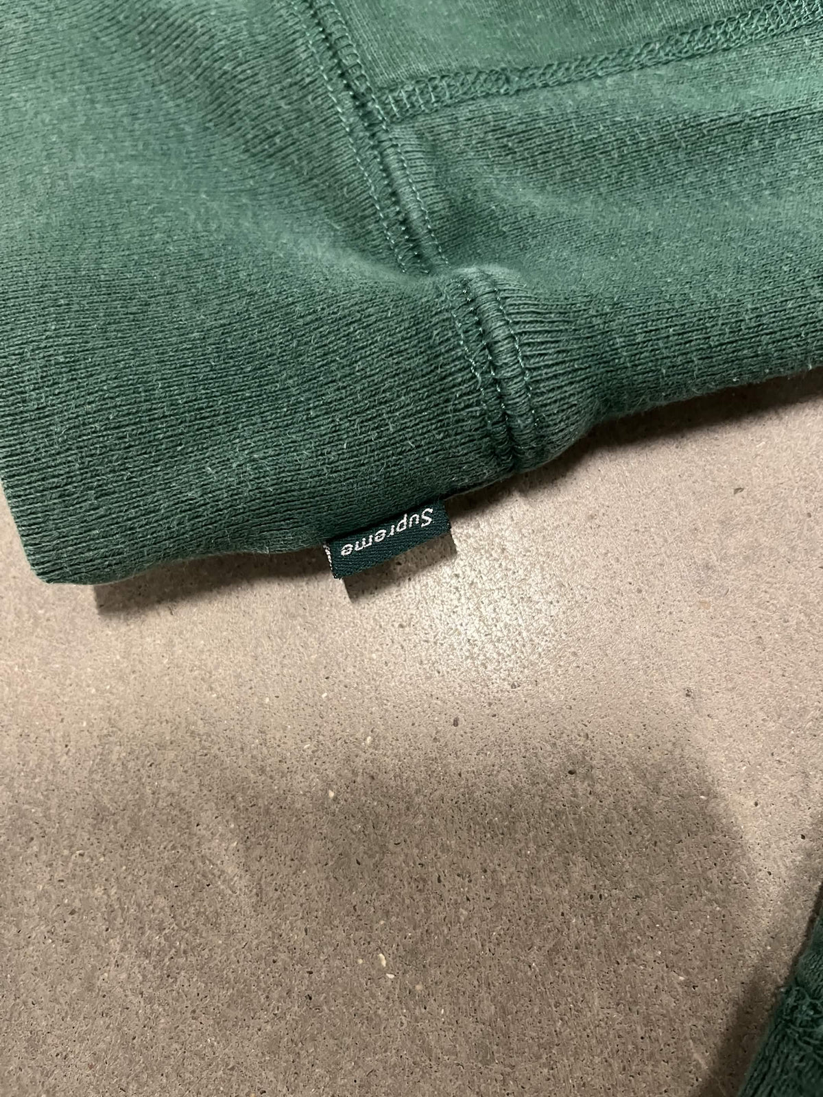 Supreme Leather Hoodie